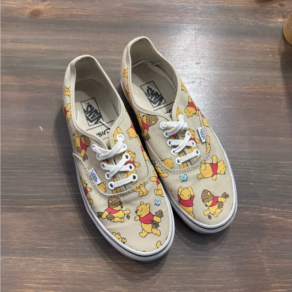 Vans Adult Tan Winnie the Pooh Shoes